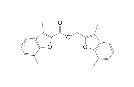 3,dimethyl-2-benzofurancarboxylic acid, (3,7-dimethyl-2-benzofuranyl)methyl ester