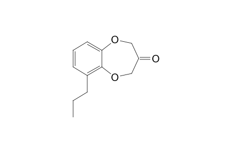6-Propyl-1,5-benzodioxepin-3-one