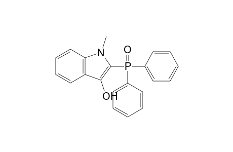 1-Methyl-2-(diphenylphosphinoyl)-1H-indole-3-ol