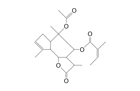 8-Angeloyloxy-10-acetoxy-guai-3-en-6,12-olide