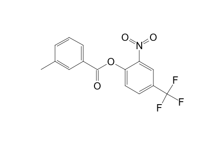 2-NITRO-alpha,alpha,alpha-TRIFLUORO-p-CRESOL, m-TOLUATE