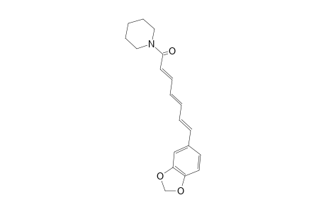 Piperettine;1-[7-(1,3-benzodioxol-5-yl)-1-oxo-2,4,6-heptatrienyl]-piperidine