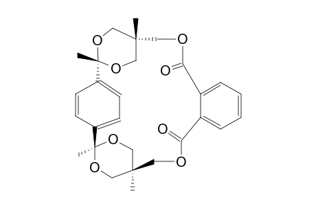 #4A;5,8,13,16-TETRAMETHYL-2,19-DIOXO-3,7,14,18,26,29-HEXAOXAPENTACYCLO-[18.4.2-(5,8).2-(9,12).2-(13,16).0-(1,20)]-TRIACONTA-1(20),9,11,21,23,27-HEXAENE