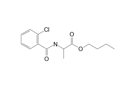 L-Alanine, N-(2-chlorobenzoyl)-, butyl ester