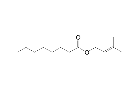 Octanoic acid, 3-methylbut-2-enyl ester