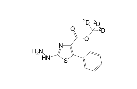 2-Hydrazino-4-[D3]methoxycarbonyl-5-phenylthiazole