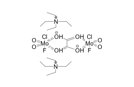 TRANS-DI(TETRAETHYLAMMONIUM) BIS(MOLYBDENUMDIOXOFLUORIDECHLORIDE)OXALATE