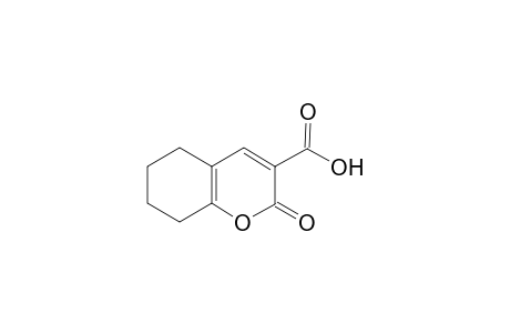 5,6,7,8-tetrahydro-2-oxo-2H-1-benzopyran-3-carboxylic acid