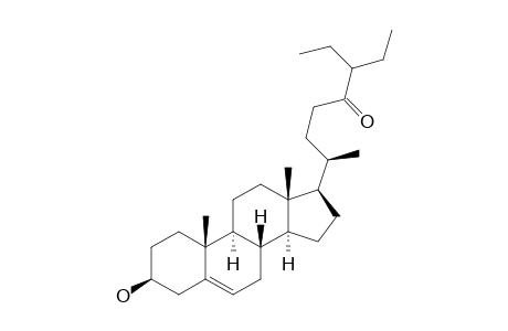 3.beta.-Hydroxy-26,27-dimethylcholest-5-en-24-one