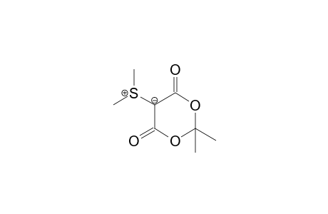 dimethylsulfonium 2,2-dimethyl-4,6-dioxo-m-dioxan-5-ylide