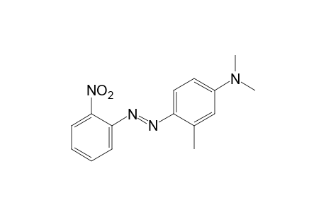 N,N-dimethyl-4-[(o-nitrolphenyl)azo]-m-toluidine