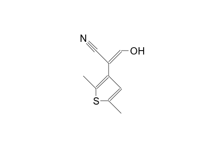 2-(2,5-Dimethyl-3-thienyl)-3-hydroxy-propenenitrile