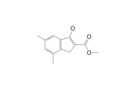 2-CARBOXYMETHYL-4,6-DIMETHYL-INDAN-1-ONE;ENOL