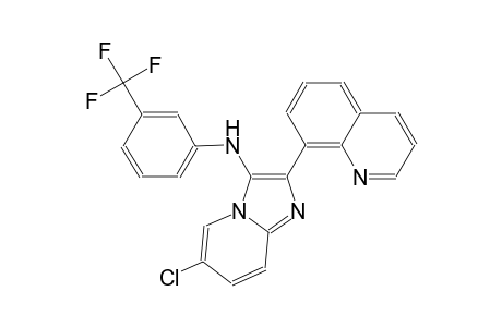 6-chloro-2-(8-quinolinyl)-N-[3-(trifluoromethyl)phenyl]imidazo[1,2-a]pyridin-3-amine