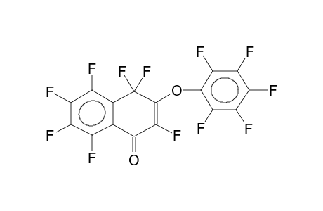 1-OXO-3-PENTAFLUOROPHENOXY-1,4-DIHYDROHEPTAFLUORONAPHTHALENE