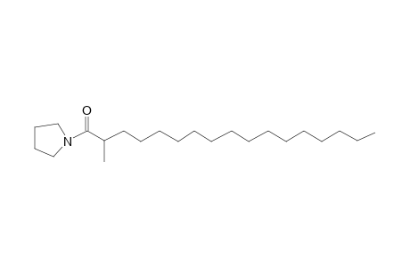 Pyrrolidine, 1-(3-methyl-1-oxoheptadecyl)-