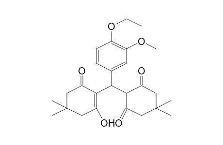 1,3-Cyclohexanedione, 2-[(4-ethoxy-3-methoxyphenyl)(2-hydroxy-4,4-dimethyl-6-oxo-1-cyclohexen-1-yl)methyl]-5,5-dimethyl-