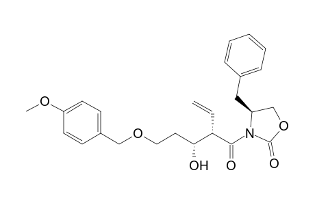 (4S)-4-Benzyl-3-((2S)-2-{(1R)-1-hydroxy-3-[(4-methoxybenzyl)oxy]propyl}but-3-enoyl)-1,3-oxazolidin-2-one