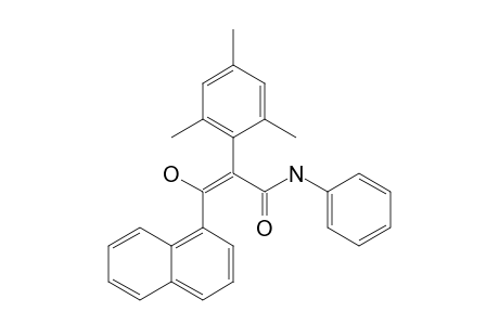 3-Hydroxy-2-mesityl-3-( 1'-naphthyl)-N-phenylpropenamide