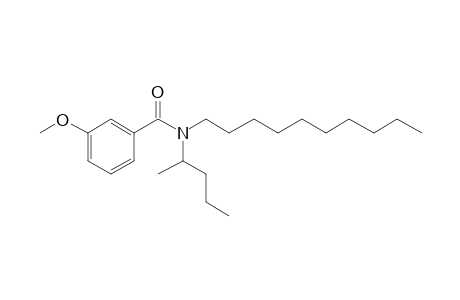 Benzamide, 3-methoxy-N-(2-pentyl)-N-decyl-