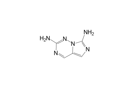 Imidazo[5,1-f][1,2,4]triazine-2,7-diamine