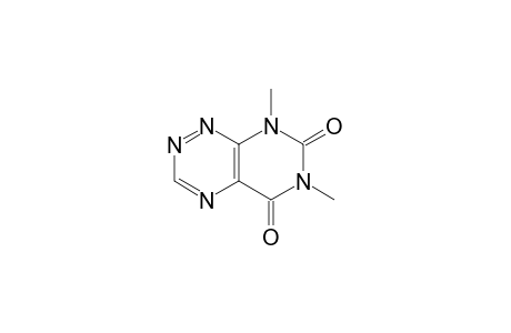 6,8-Dimethylpyrimido(5,4-e)-as-triazine-5,7(6H,8H)-dione