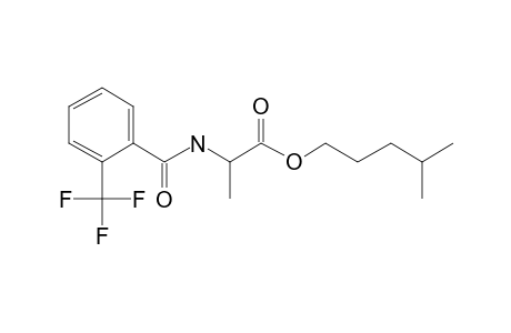 L-Alanine, N-(2-trifluoromethylbenzoyl)-, isohexyl ester