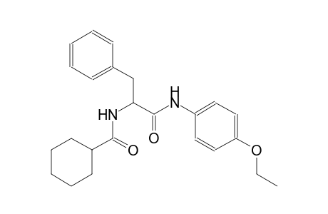 N-[1-benzyl-2-(4-ethoxyanilino)-2-oxoethyl]cyclohexanecarboxamide