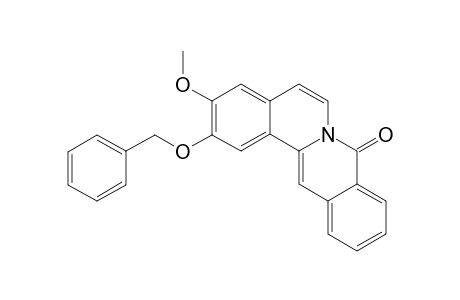 2-BENZYLOXY-3-METHOXY-8H-DIBENZO-[A,G]-8-CHINOLIZINONE