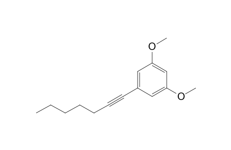 1-Hept-1-ynyl-3,5-dimethoxy-benzene