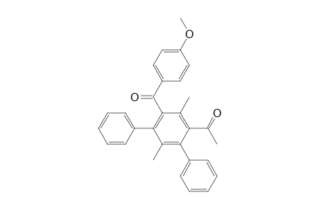 3-acetyl-2,5-dimethyl-4,6-diphenyl-4'-methoxybenzophenone