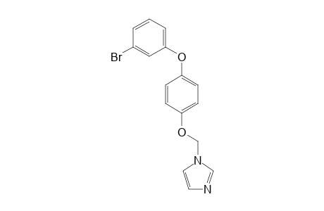 1H-Imidazole, 1-[[4-(3-bromophenoxy)phenoxy]methyl]-