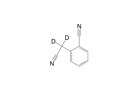 .alpha.,.alpha.-Dideutero.alpha.,2-dicyanotoluene