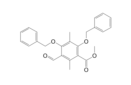 Methyl 4,6-dibenzyloxy-3-formyl-2,5-dimethylbenzoate