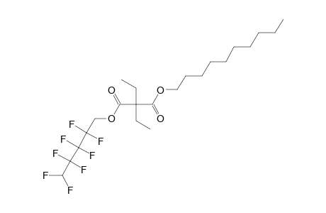 Diethylmalonic acid, decyl 2,2,3,3,4,4,5,5-octafluoropentyl ester