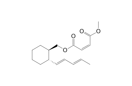 trans-[2-(E,E-Penta-1,3-dienyl)cyclohexyl]methyl methyl maleate