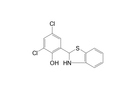 2-(2-benzothiazolinyl)-4,6-dichlorophenol