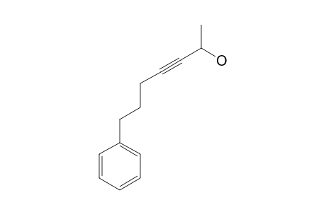 7-Phenyl-3-heptyn-2-ol