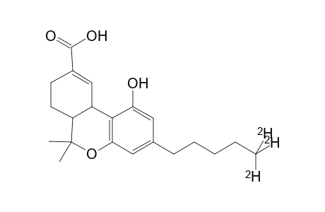 Dronabinol-M (nor-delta-9-HOOC-)-D3 MS2