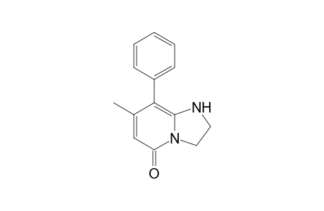 7-methyl-8-phenyl-2,3-dihydro-1H-imidazo[2,1-f]pyridin-5-one