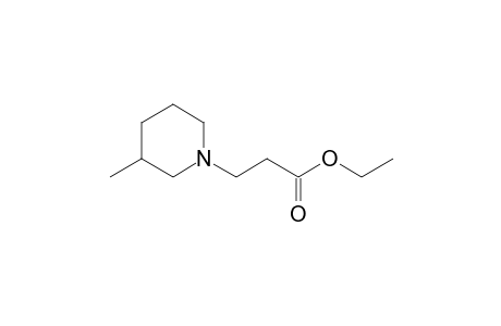 3-(3-methyl-1-piperidyl)propionic acid ethyl ester