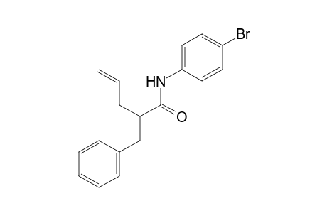 2-Benzyl-p-bromo-4-pentenanilide