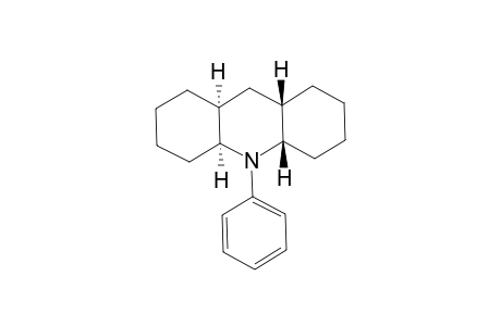 CIS-ANTI-CIS-N-PHENYLPERHYDROACRIDINE