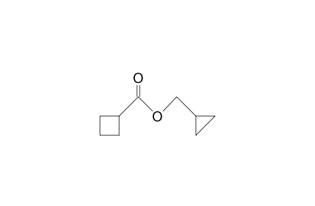 Cyclobutanecarboxylic acid, cyclopropylmethyl ester