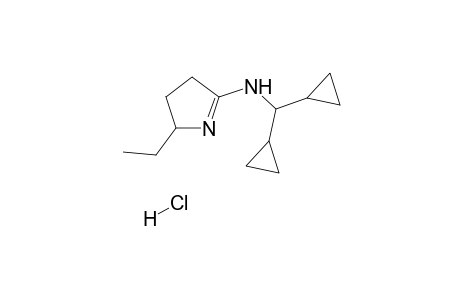 DICYCLOPROPYLMETHYL-(5-ETHYL-4,5-DIHYDRO-3H-PYRROL-2-YL)-AMINE-HYDROCHLORIDE