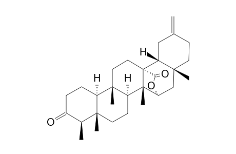 CALONCOBALACTONE;3,27-DIOXO-30-NORFRIEDELAN-20(29)-EN-27,15-ALPHA-LACTONE