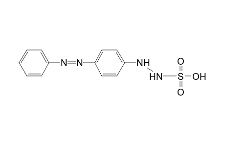 2-[4-(Phenyldiazenyl)phenyl]hydrazinesulfonic acid