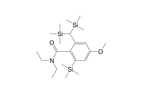 Benzamide, 2-[bis(trimethylsilyl)methyl]-N,N-diethyl-4-methoxy-6-(trimethylsilyl)-