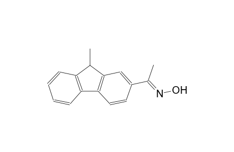 1-(9-methyl-9H-fluoren-2-yl)ethanone oxime