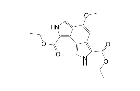 4-Methoxy-2,7-dihydropyrrolo[3,4-g]isoindole-1,6-dicarboxylic acid diethyl ester